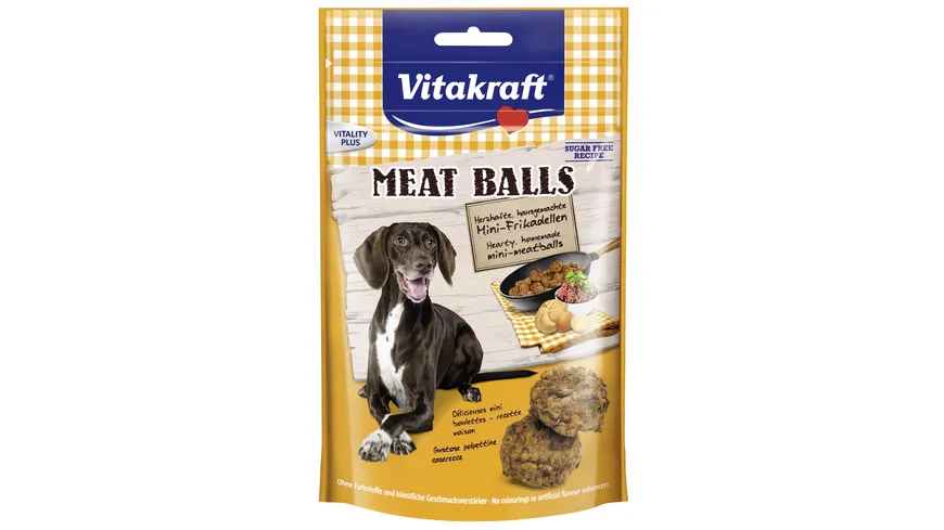 Vitakraft Hundesnack Meat Balls 80 g