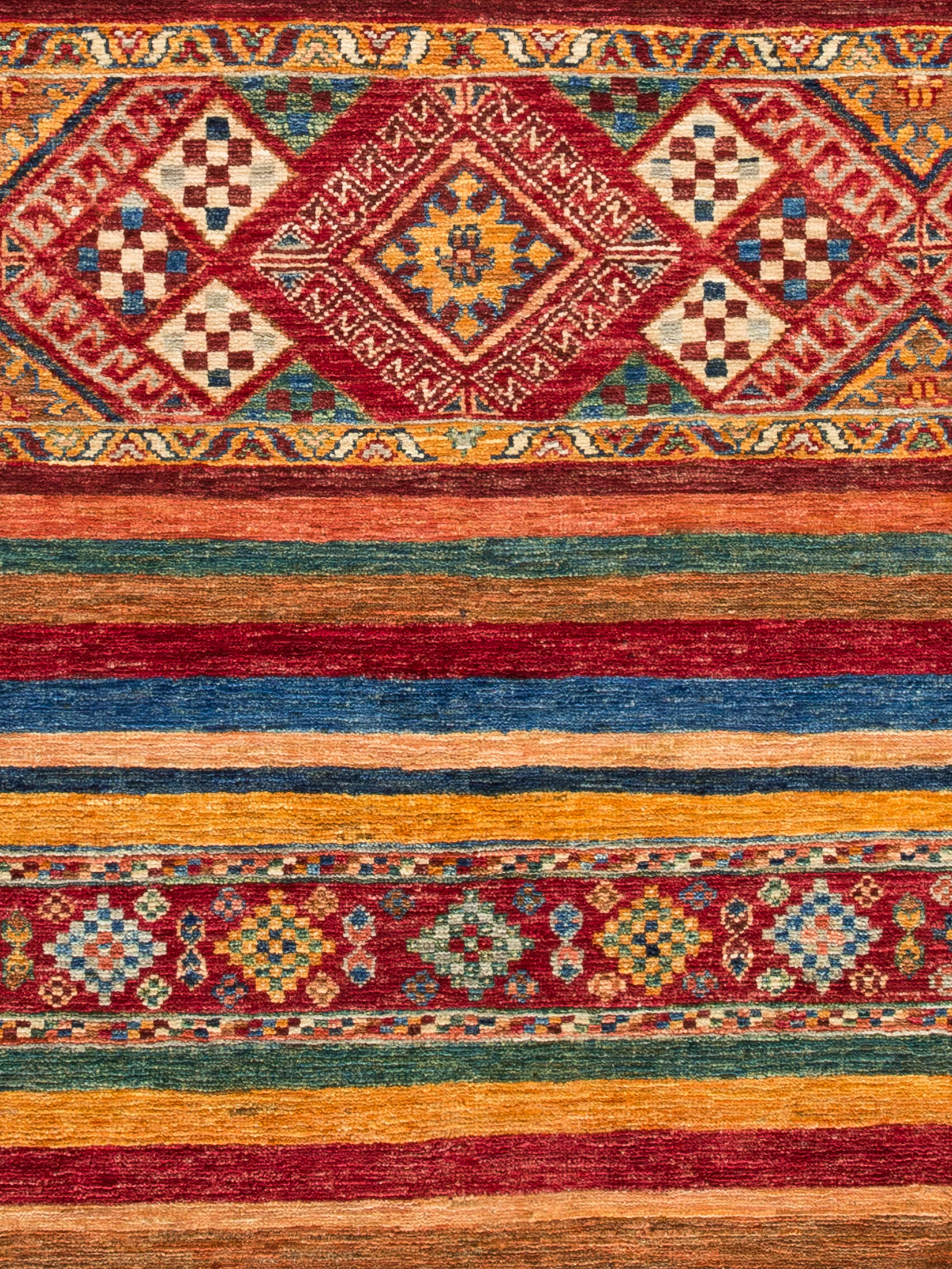 Chobi Schal ca. 207 x 318 cm, Unikat / Einzelstück