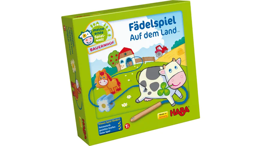 HABA - Fädelspiel Auf dem Land