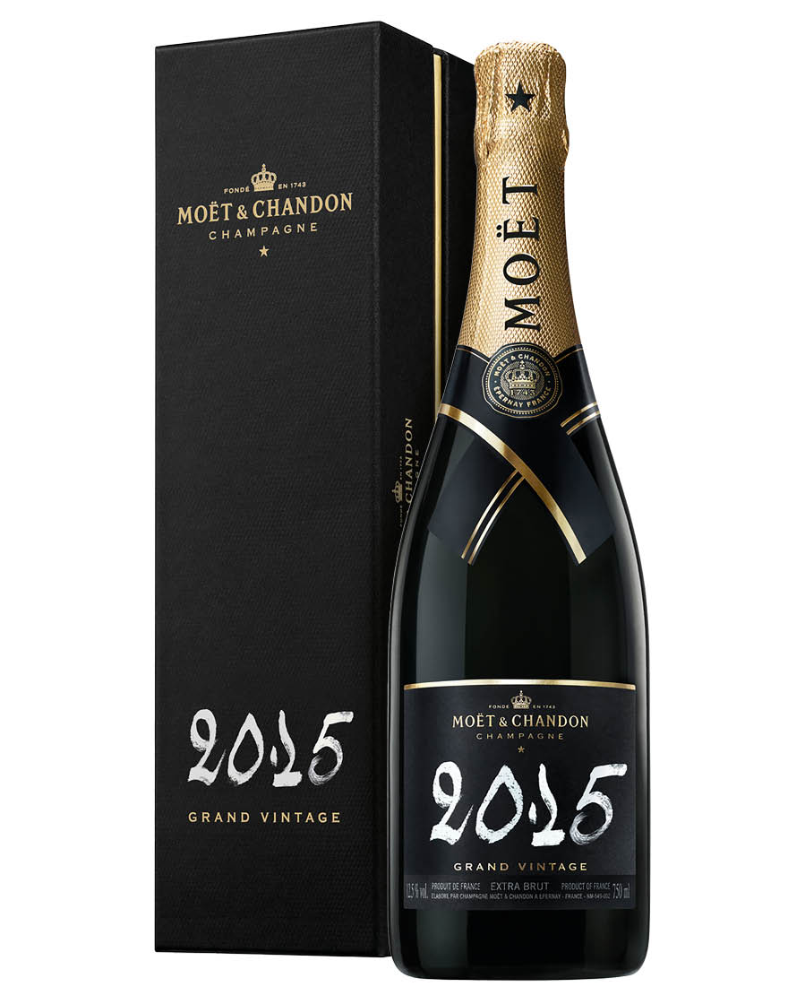 Champagne Extra Brut AOC Grand Vintage 2015 Moët & Chandon 0,75 ℓ, En Étui