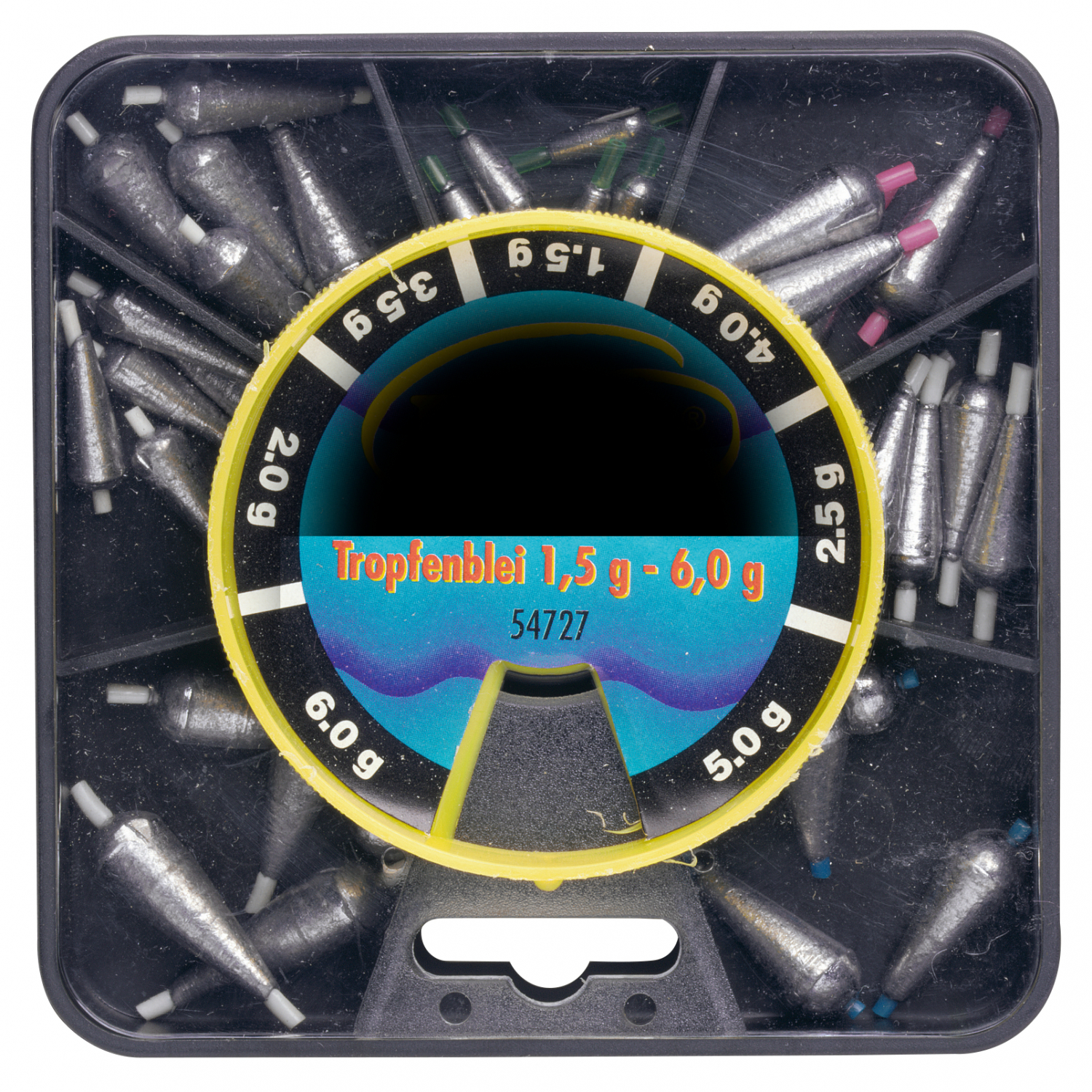 Perca Original Tropfenblei-Sortiment (1,5 - 6,0 g)