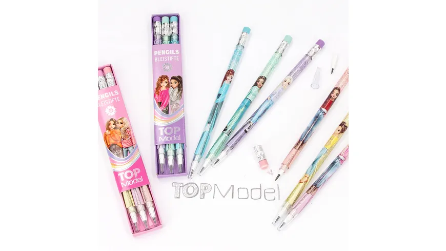 TOPModel Push Pencils sortiert