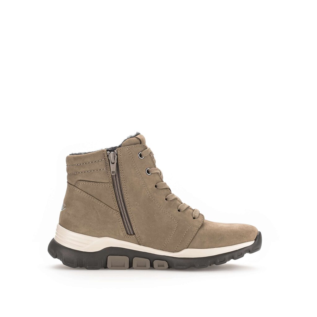 rollingsoft Schnürstiefelette braun