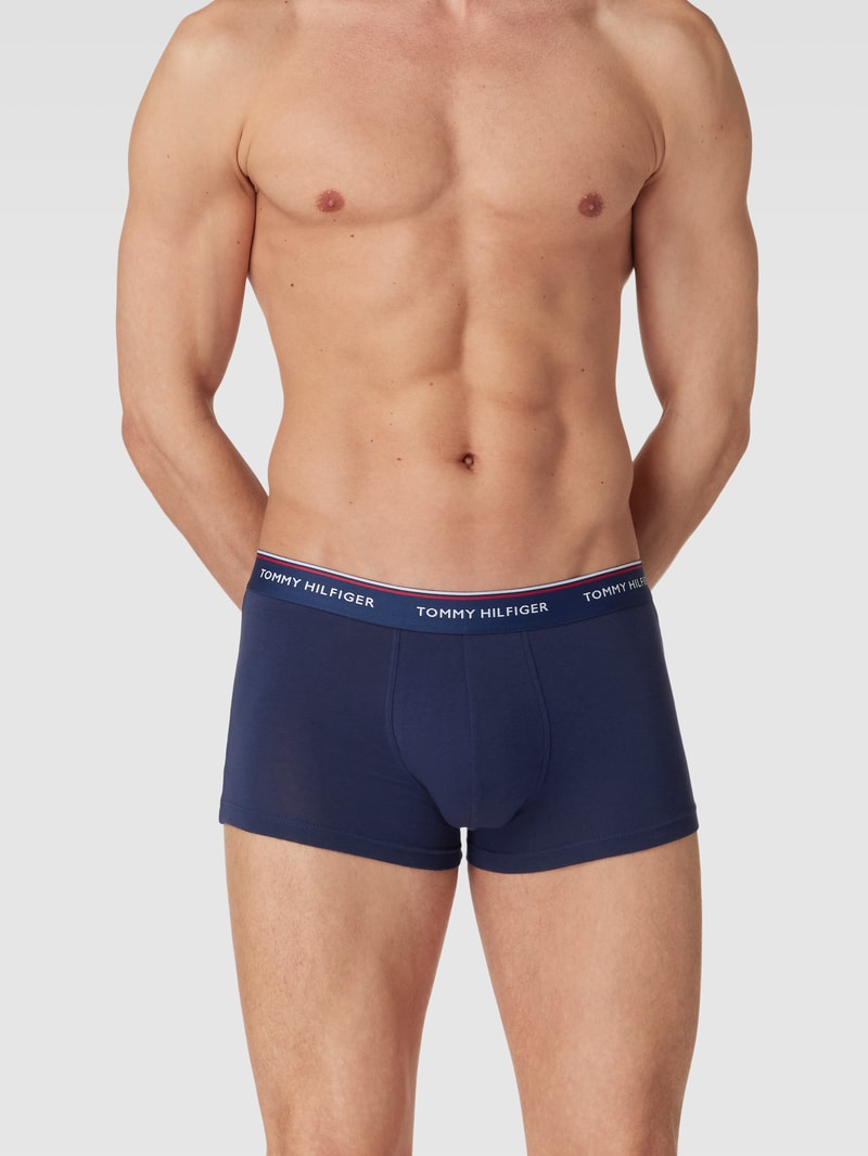 Trunks mit Stretch-Anteil im 3er-Pack in marineblau