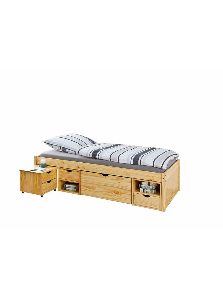 ebuy24 Bett Cluse Holz 209 x 96 cm günstig kaufen onesize