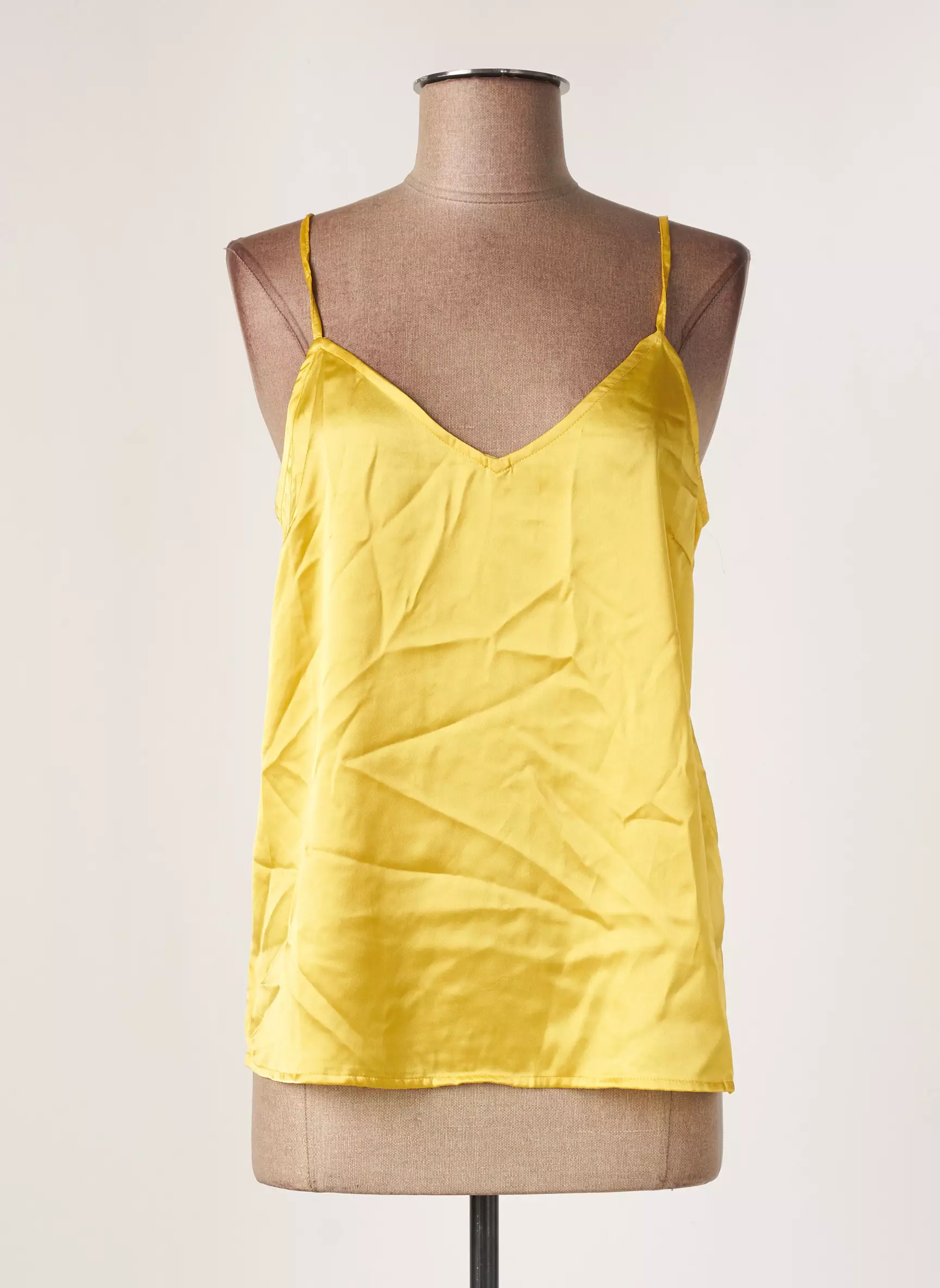 Vero Moda Debardeurs Femme couleur jaune