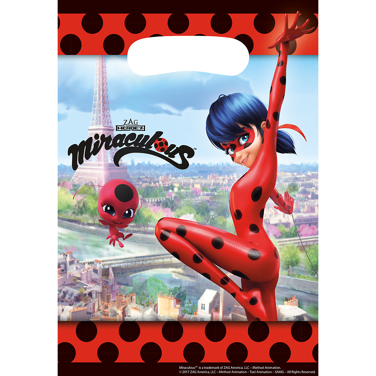 8 Partytüten "Miraculous"
