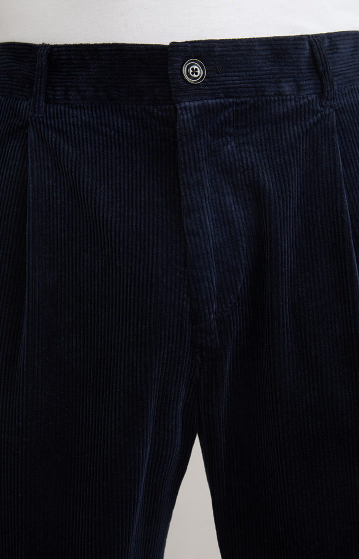 Cordhose Lester in Dunkelblau