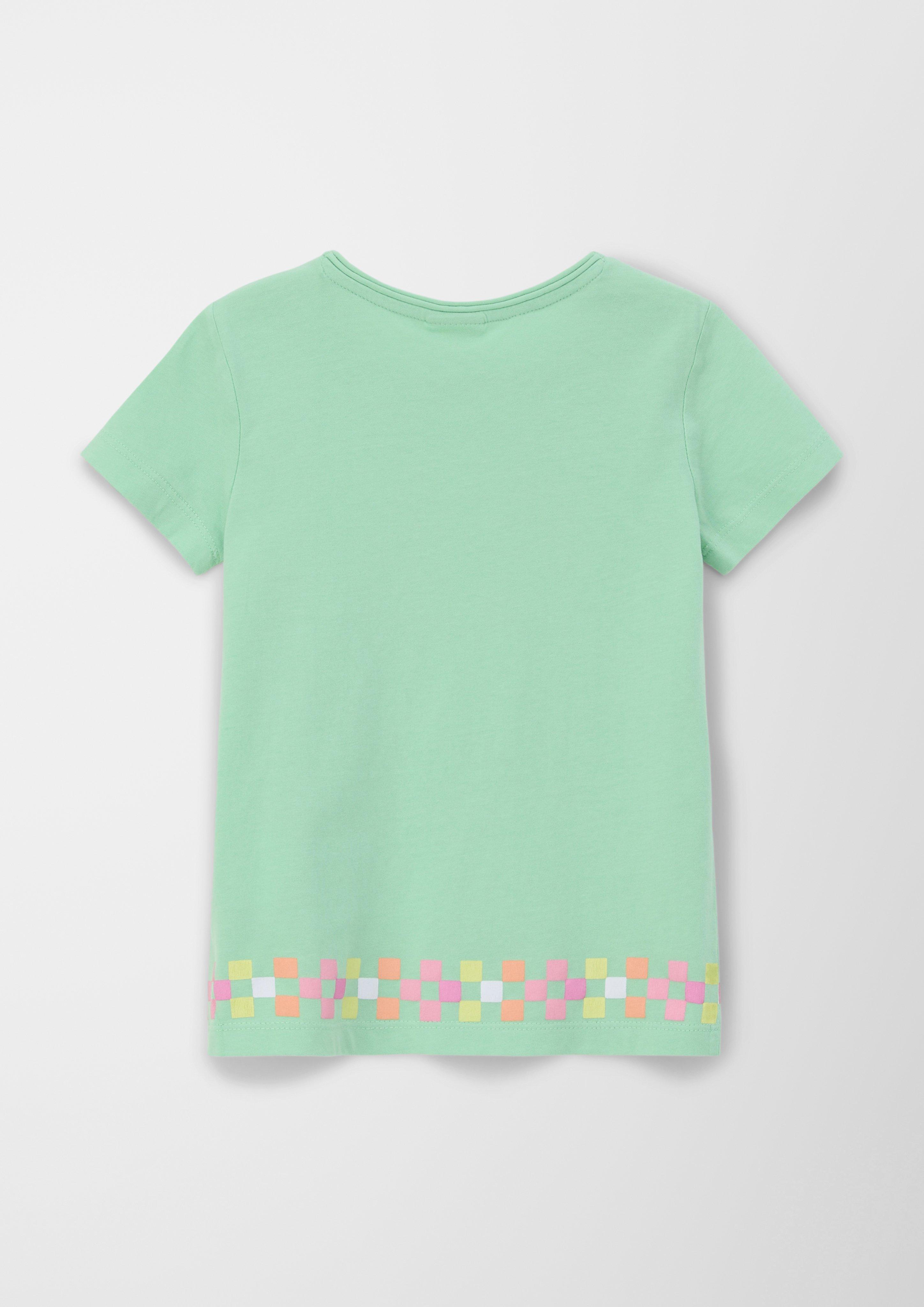T-Shirt mit Pailletten  2130569-7300