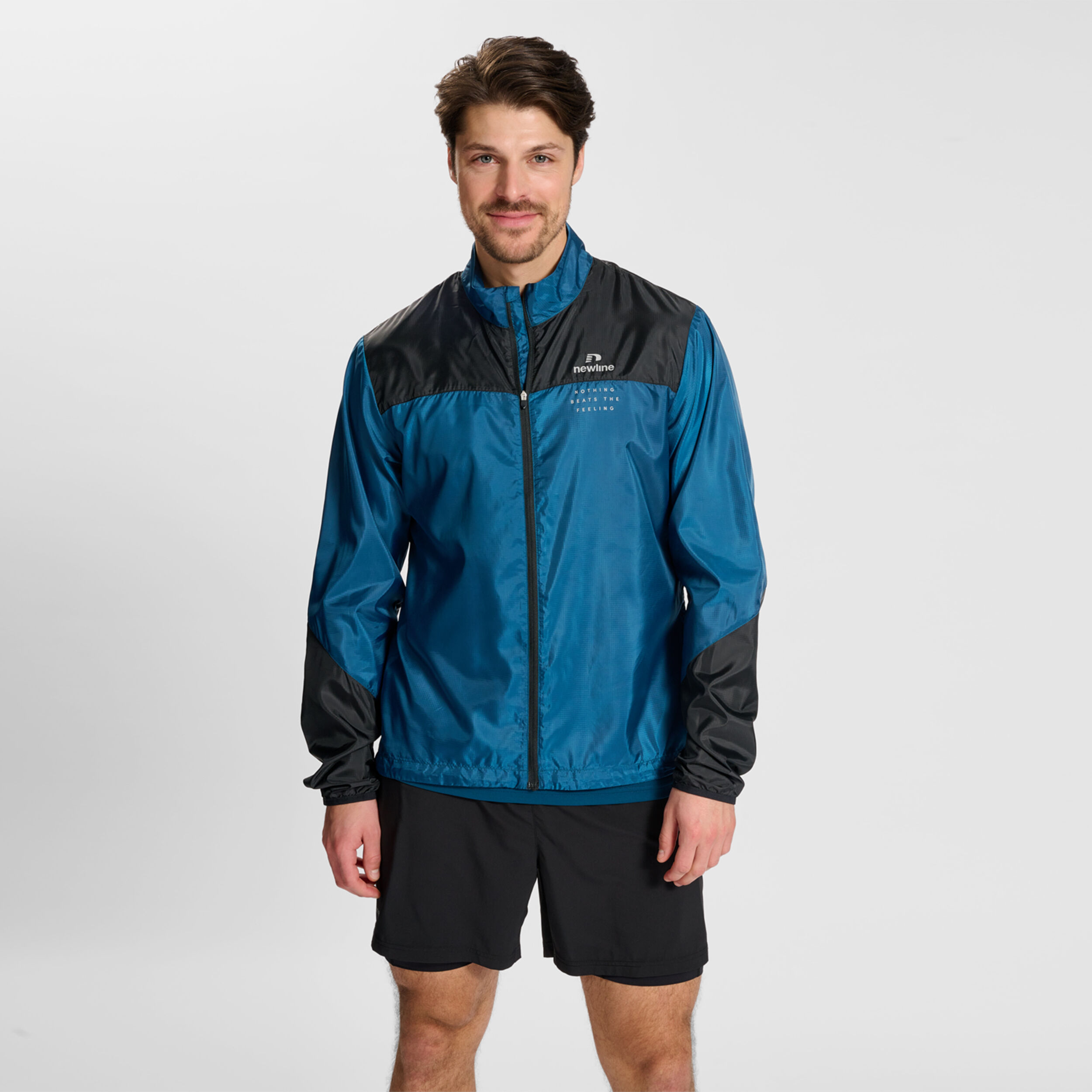 Denton Jacket Laufjacke Herren - Blau