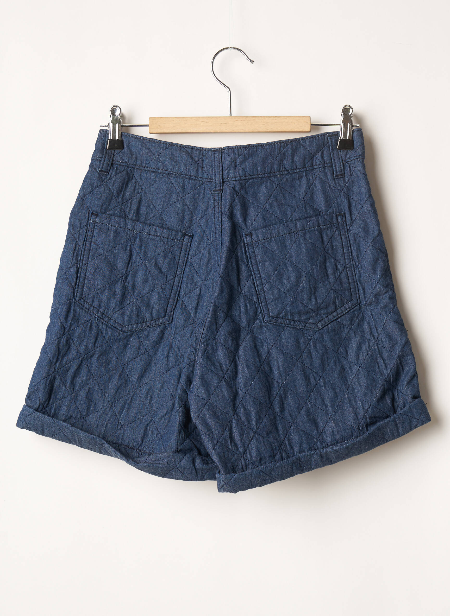 Nasty Gal Shorts 1 Femme couleur bleu
