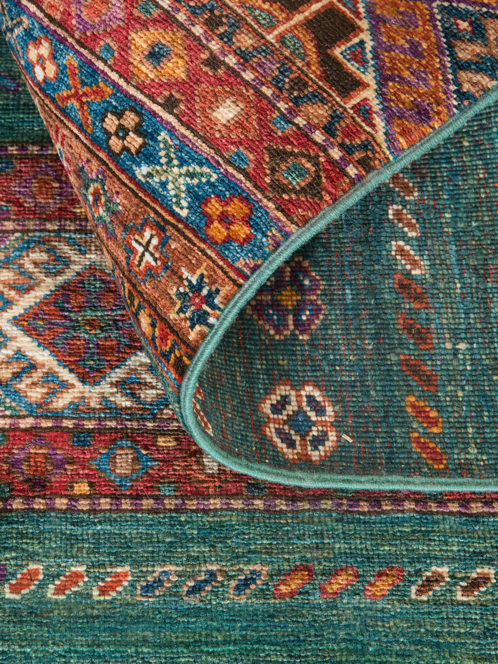 Chobi Schal ca. 172 x 234 cm, Unikat / Einzelstück