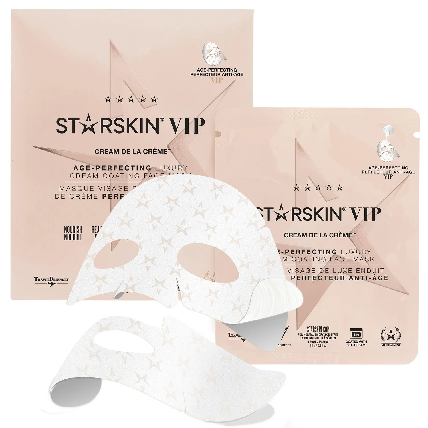 VIP VIP Cream de la Crème™ Maska za lice s trenutnim obnavljanjem - Maska za lice protiv starenja