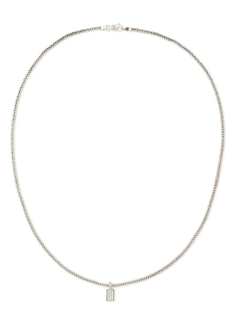Buddha to Buddha  Barbara XS schakelketting van zilver