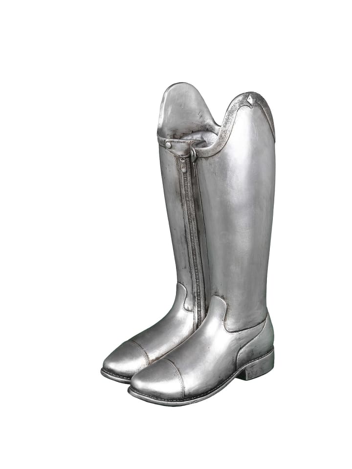 Ambiente Haus Reitstiefel in Antiksilber günstig kaufen onesize