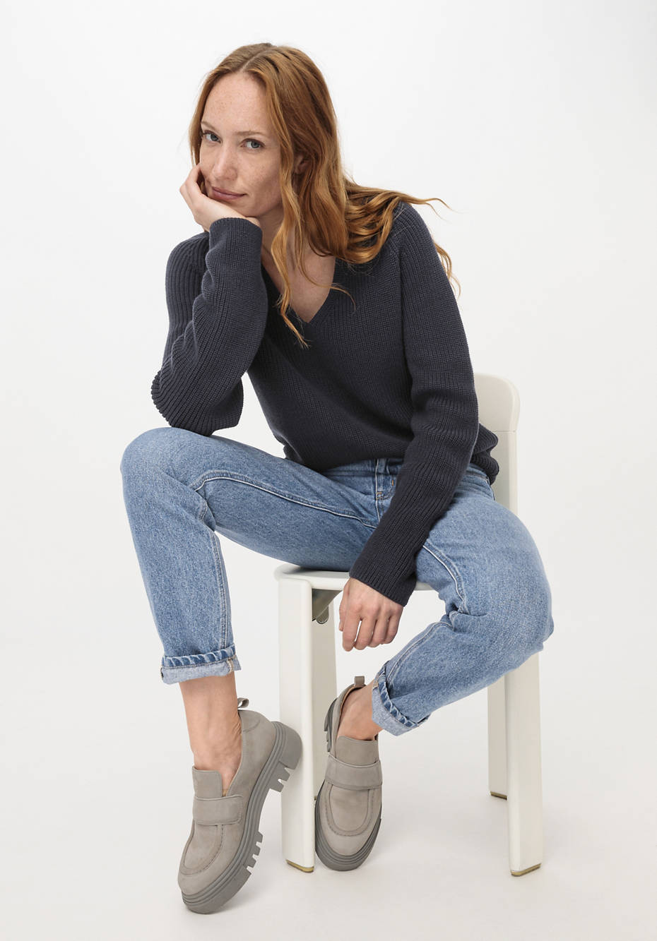 Pullover aus reiner Bio-Baumwolle