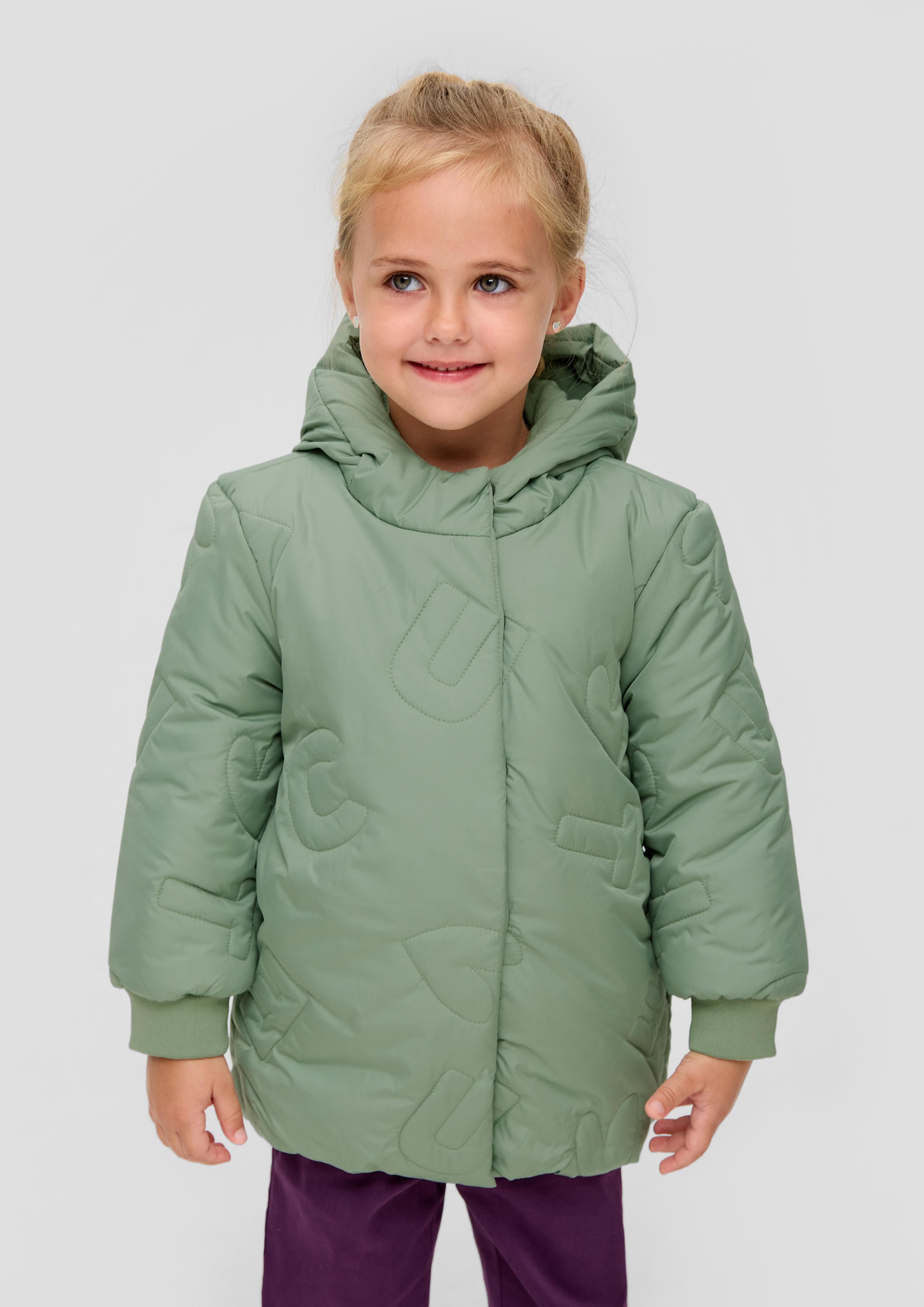 Lange Jacke mit Steppung  2132185-7370