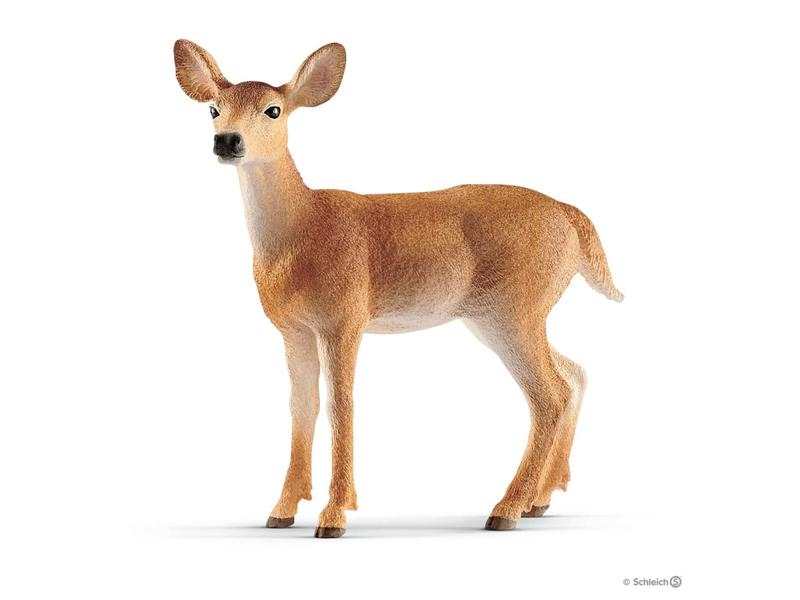 Figurines Animaux sauvages (Biche, Cerf, Faon)