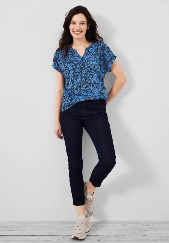 CECIL T-Shirt mit Blumenmuster