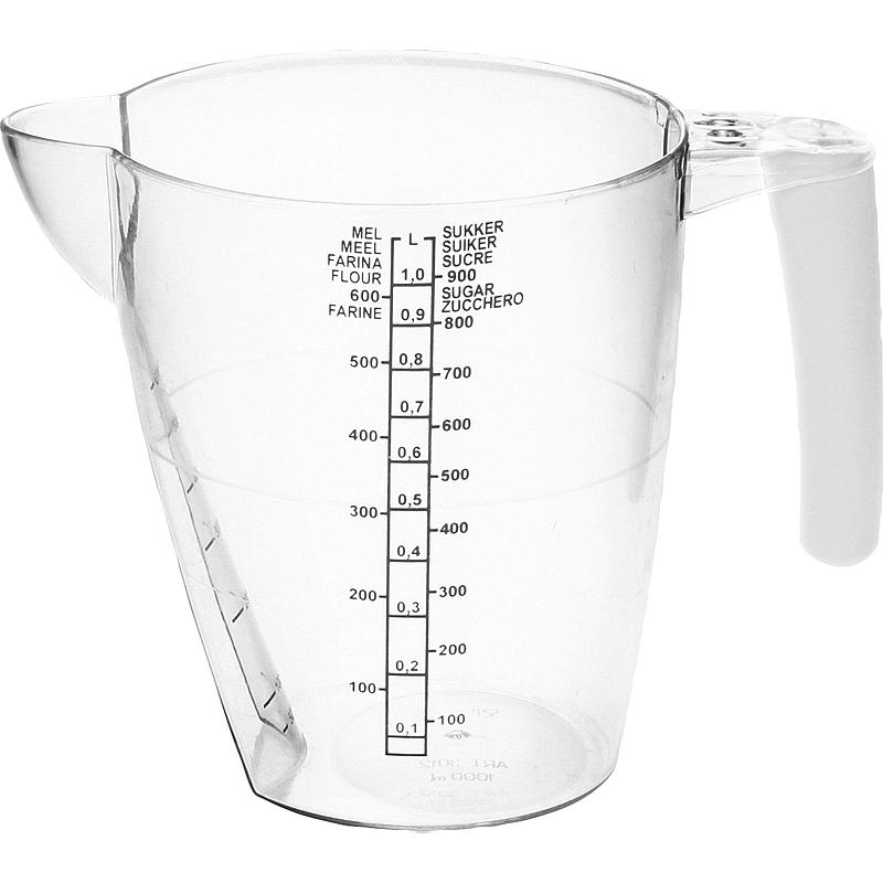 Plast1 Målekanne 1 liter