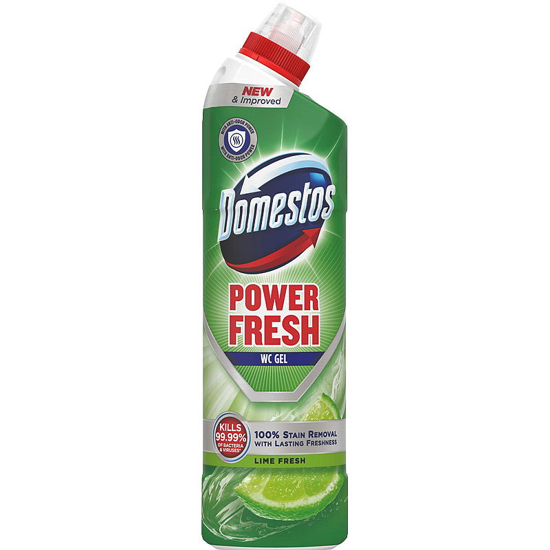 Domestos WC gel 750 ml Domestos Lime Power
