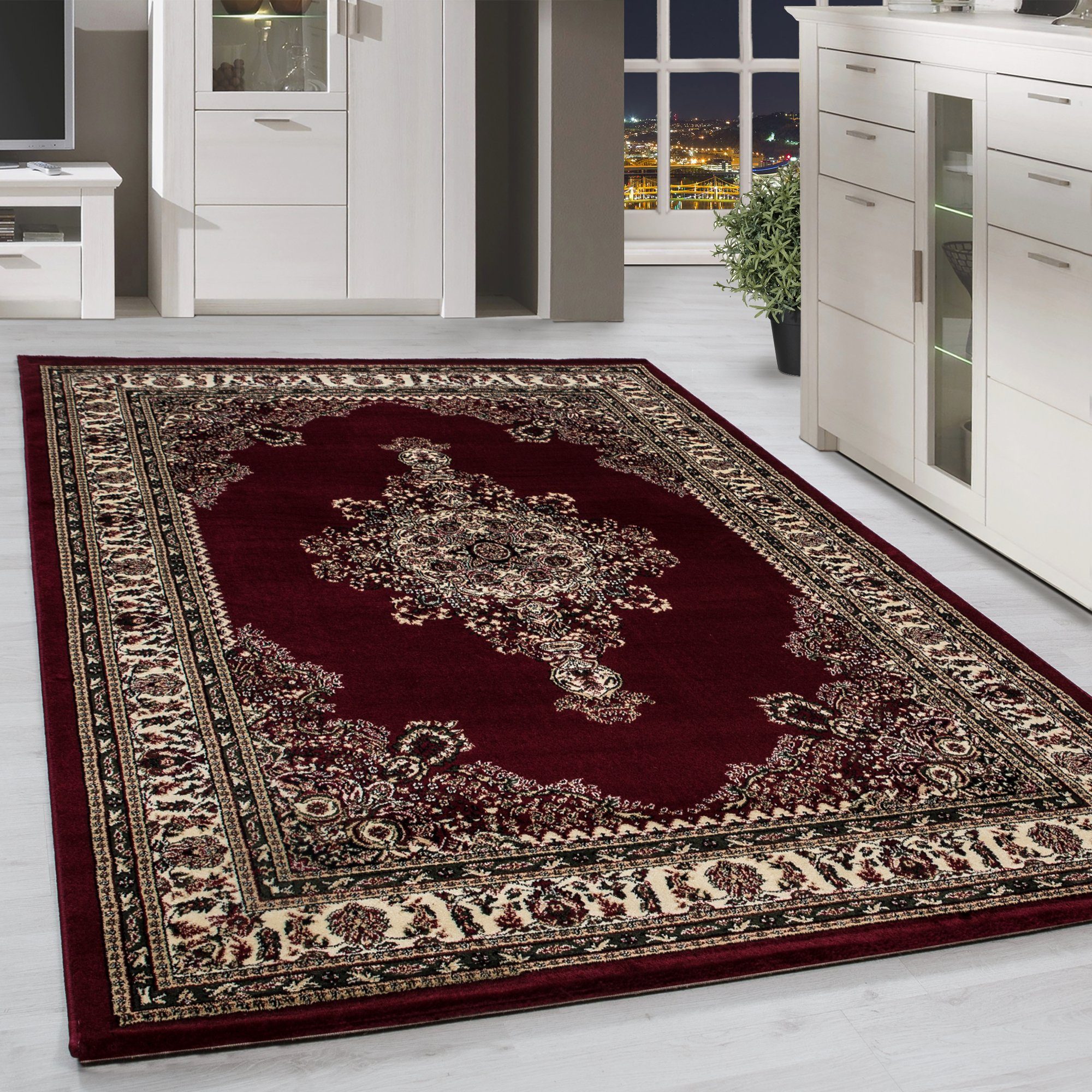 Orientteppich CASABLANCA - 594, HomebyHome, Rechteckig, Höhe: 12 mm, Kurzflor