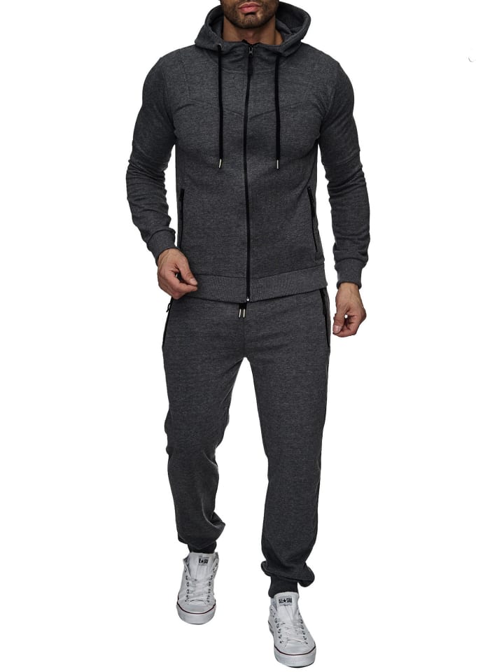 RESLAD Trainingsanzug Basic Set in grau günstig kaufen