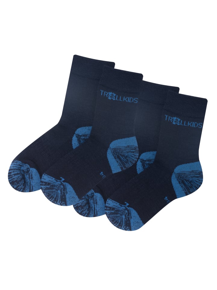 Trollkids Wandersocken Preiskestolen in navy/blue günstig kaufen