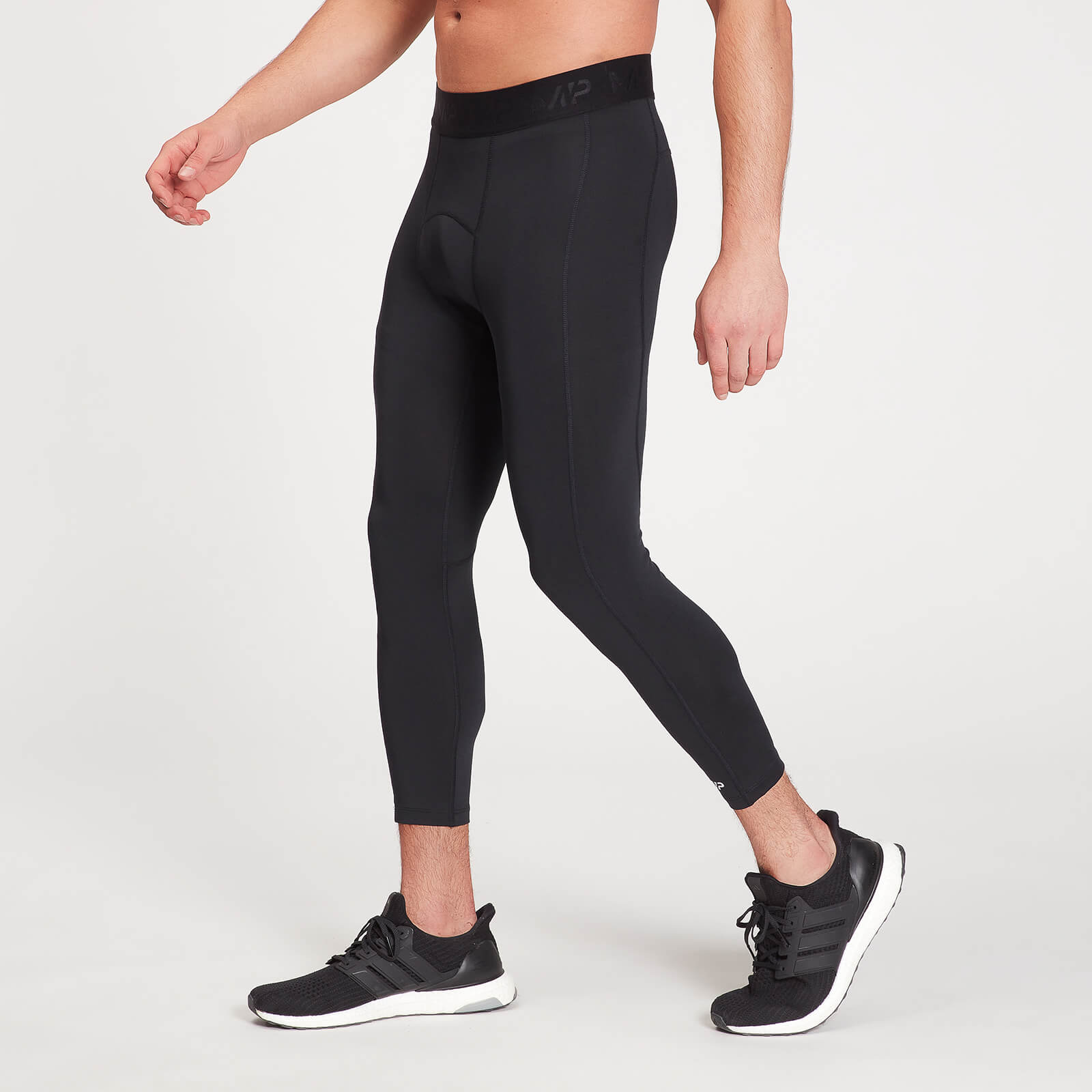Legging 3/4 d’entraînement base MP pour hommes – Noir