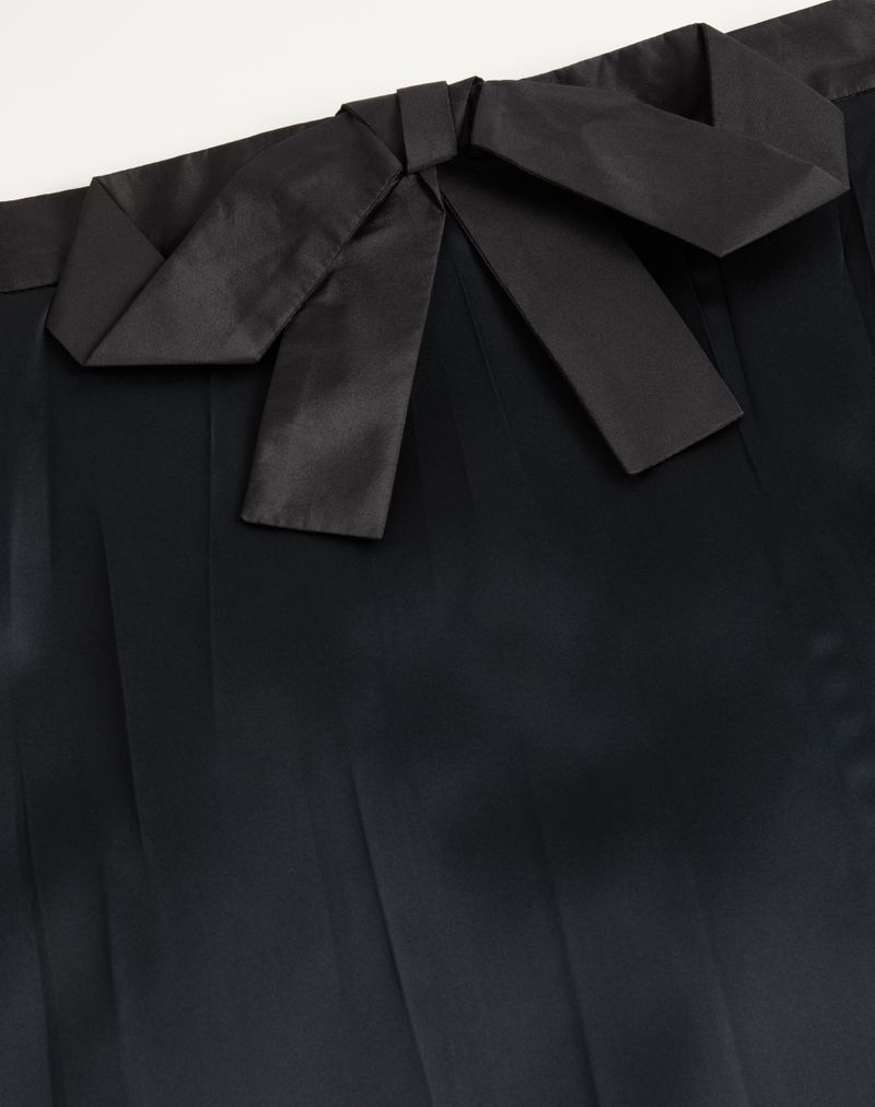 Satin Midi Nederdel