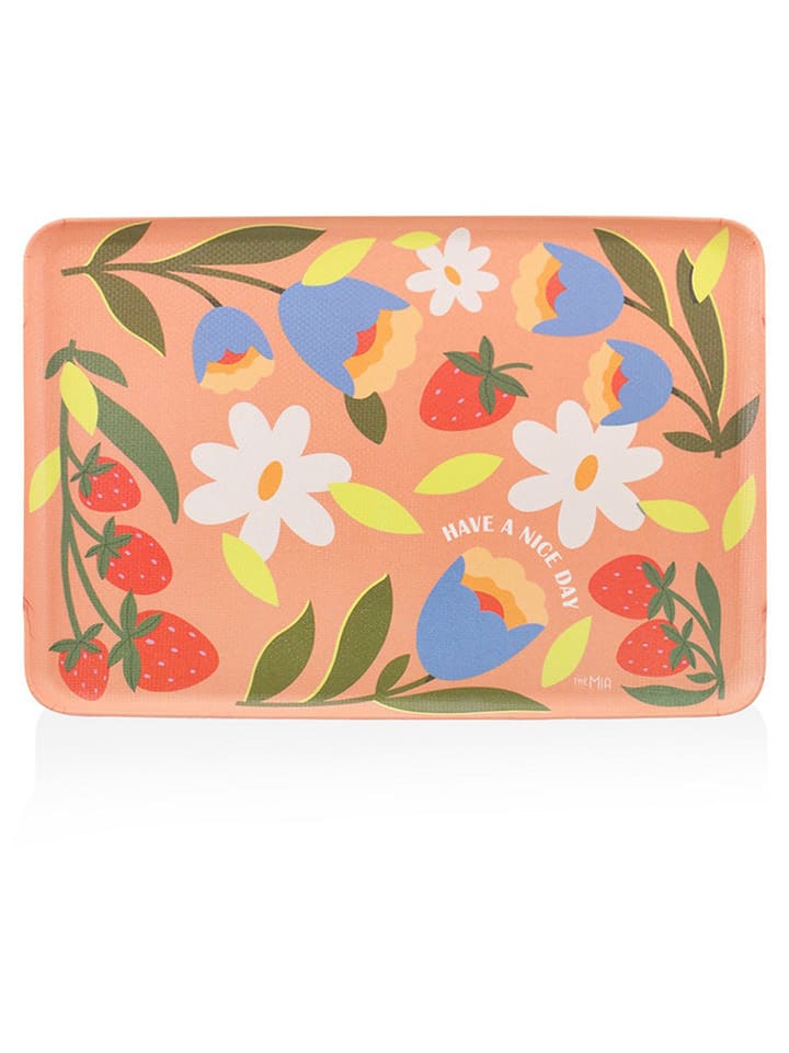 Violeta Home Tablett in Orange - (L)29 x (B)20 cm günstig kaufen onesize