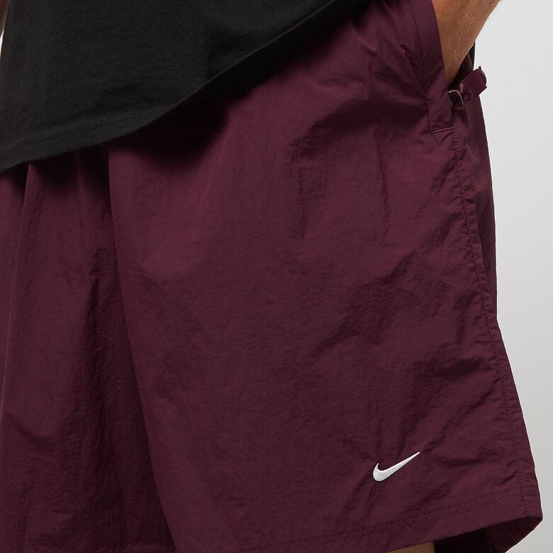 NIKE Solo Swoosh Woven Short night maroon/white
