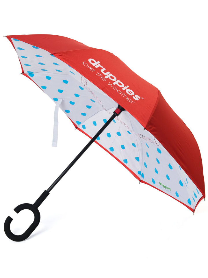 druppies Regenschirm in vuurrood günstig kaufen onesize
