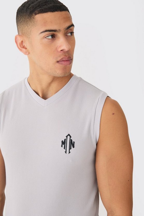 Muscle-Fit Man Ottoman Tanktop