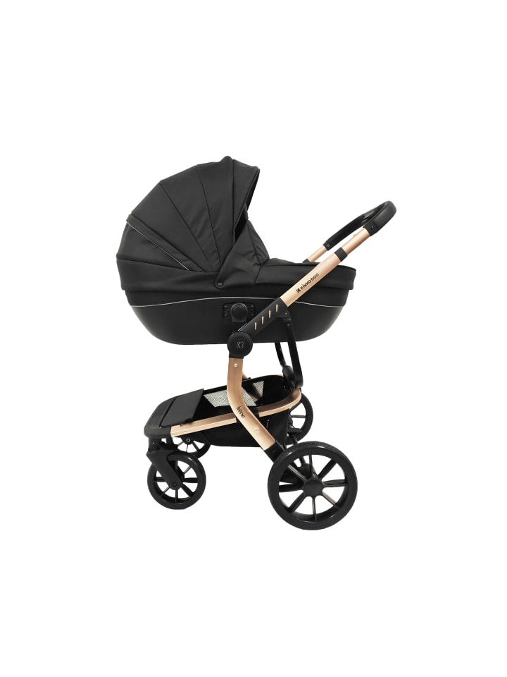Kikkaboo Kombikinderwagen Irene 3 in 1 in schwarz günstig kaufen onesize