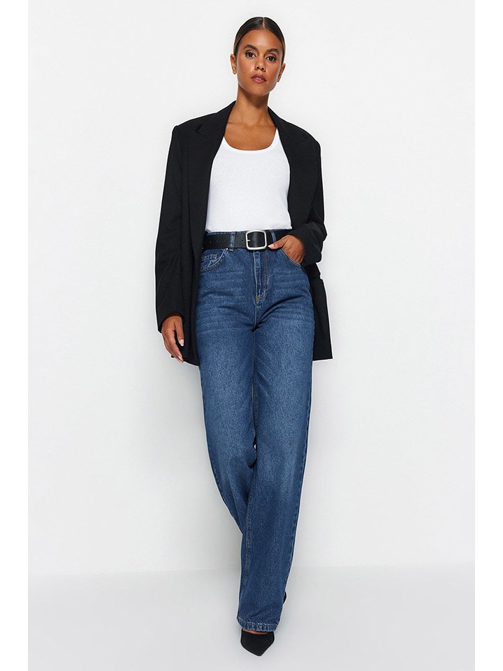 trendyol Jeans - Comfort fit - in Dunkelblau günstig kaufen