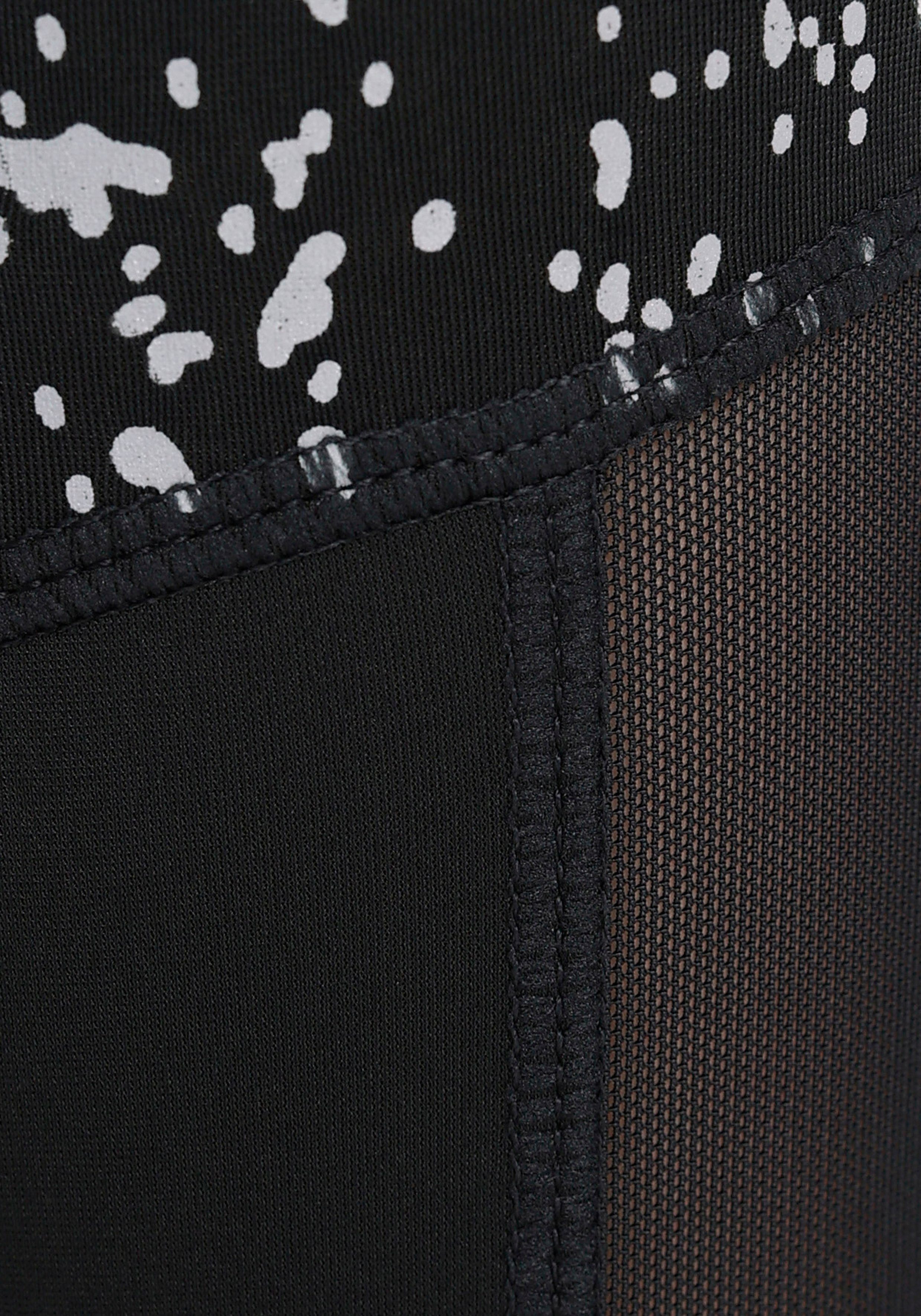 LASCANA ACTIVE Funktionsleggings mit reflektierenden Print
