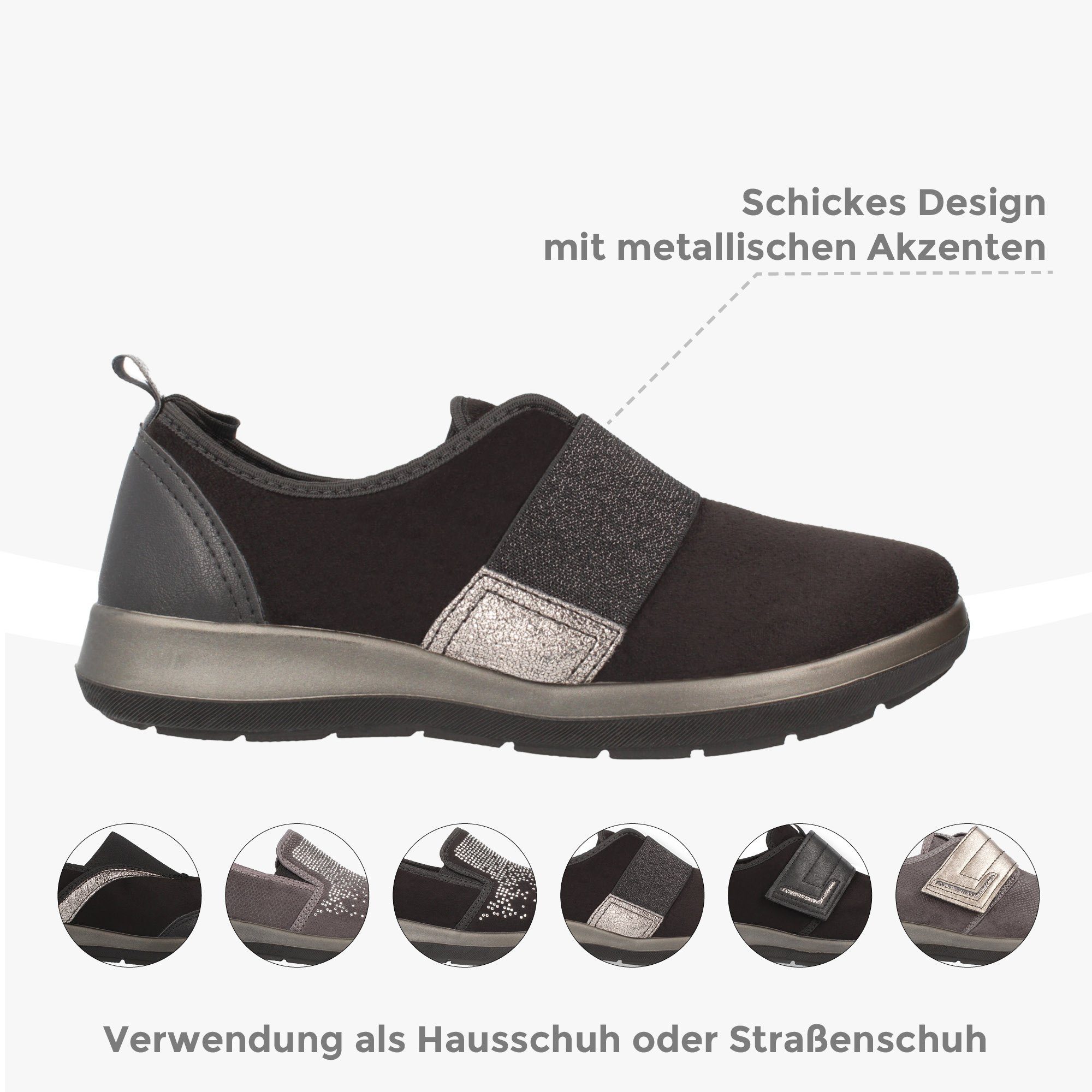 Dr. Orto Bequeme Schuhe für Damen Sneaker Gesundheitsschuhe, Präventivschuhe