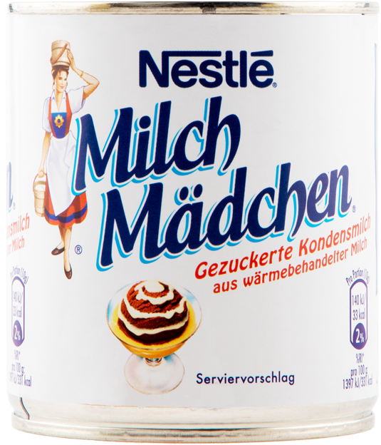 Nestlé Milchmädchen gezuckerte Kondensmilch