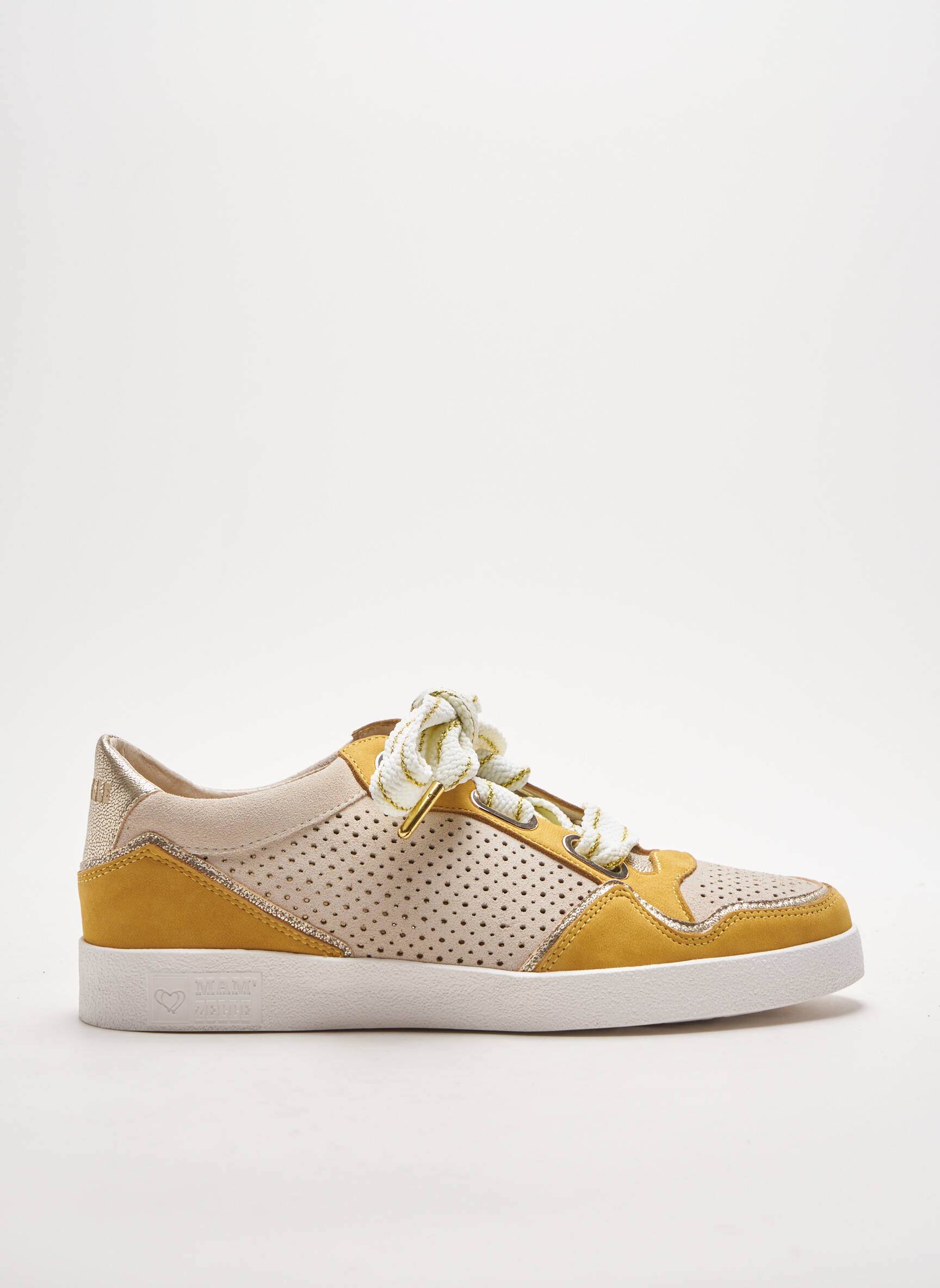 Mam Zelle Baskets Femme couleur jaune