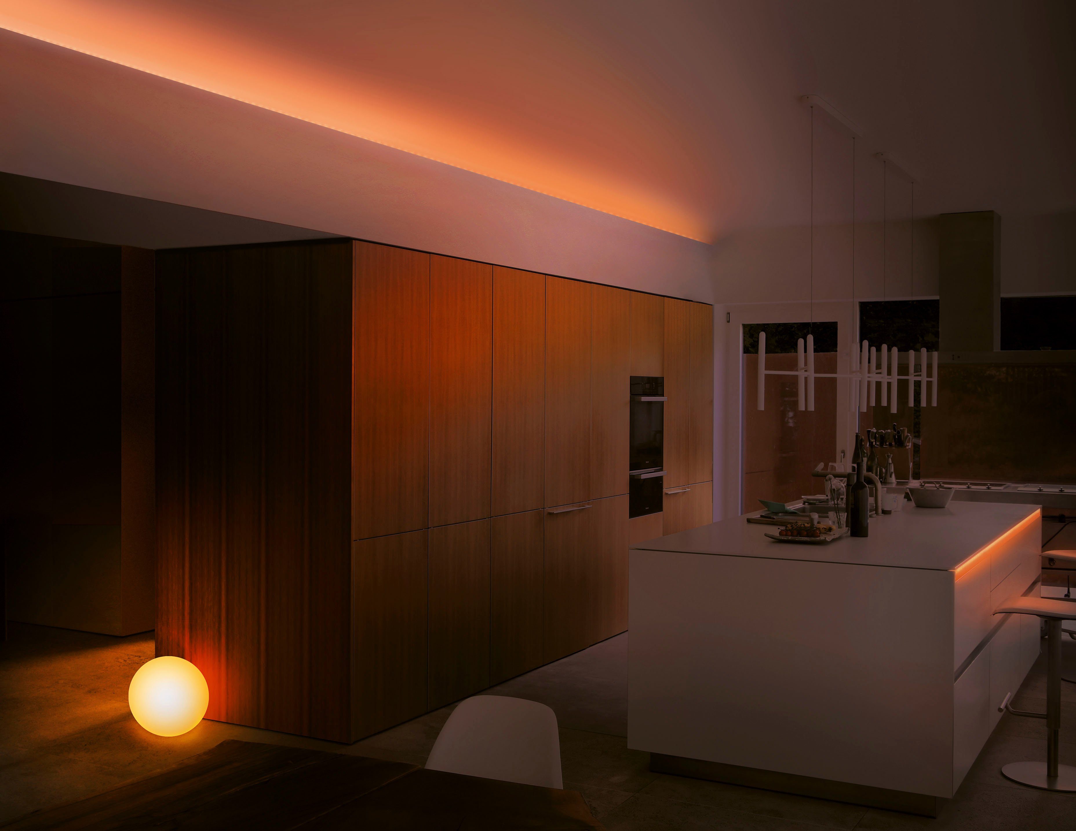 EVE LED Lichtleiste Light Strip, Dimmer, Farbwechsel, erweiterbar, LED fest integriert, Farbwechsler