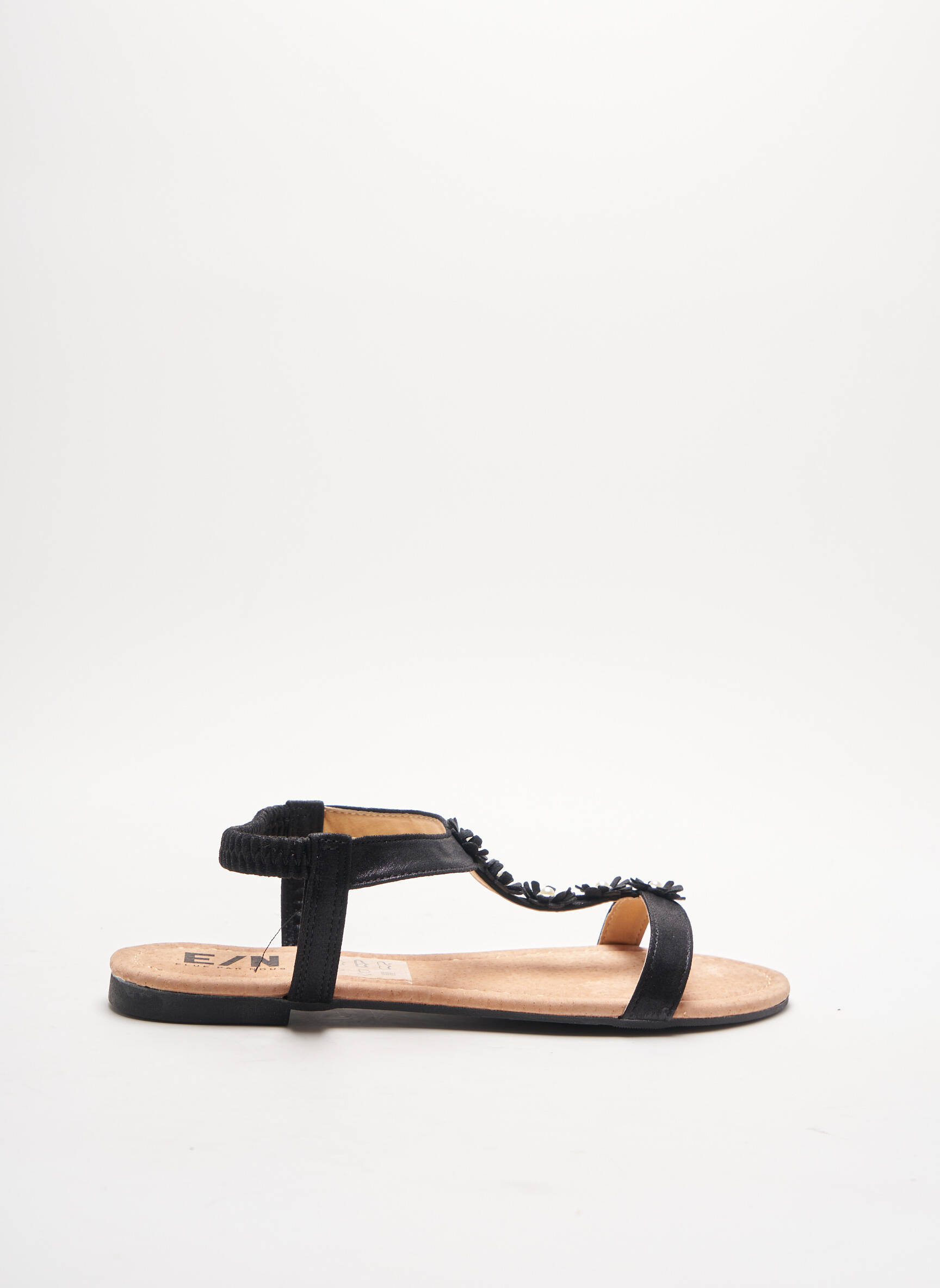 Elue Par Nous Sandales Nu Pieds Femme couleur noir