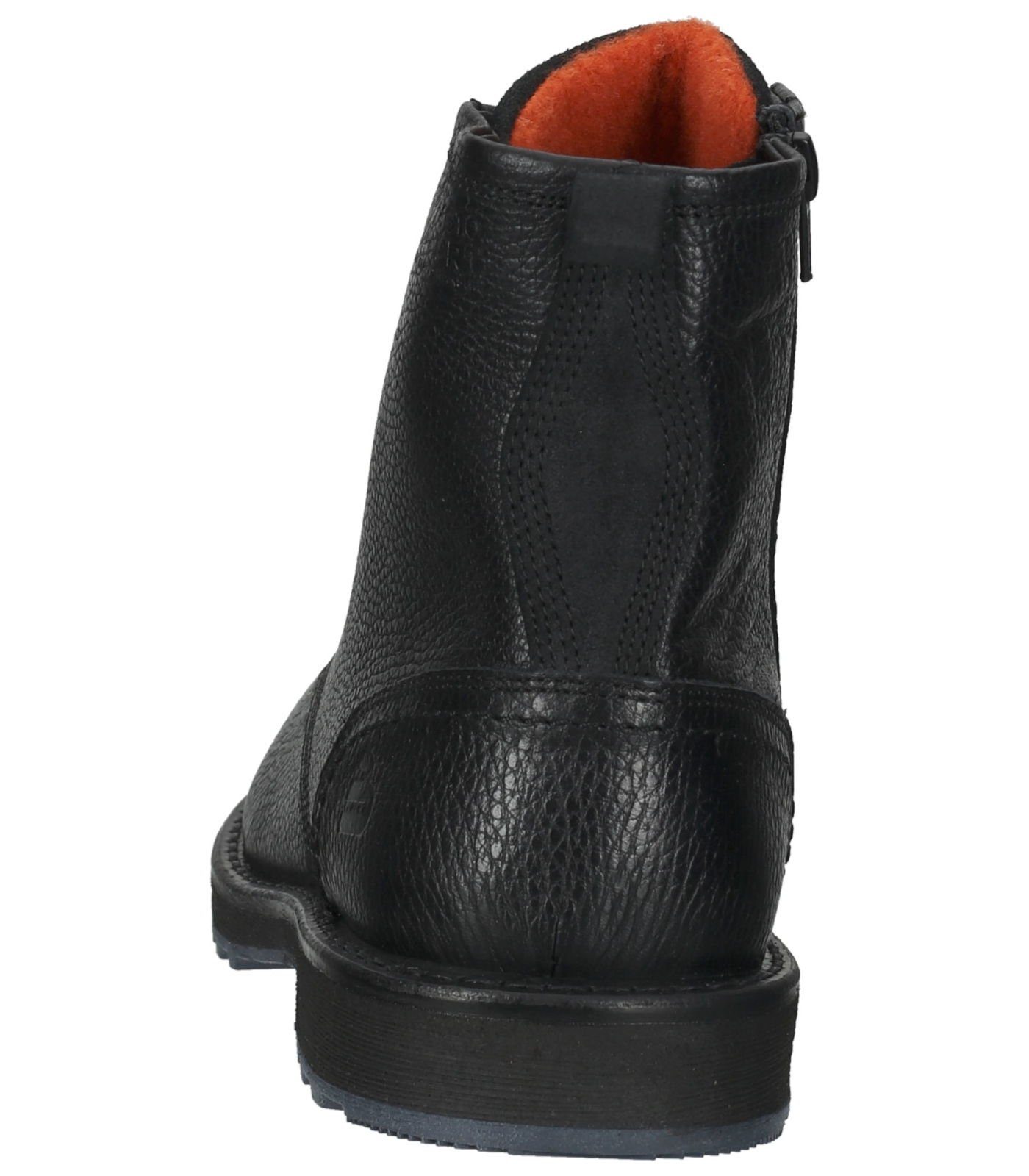 Bullboxer Stiefelette Leder Schnürstiefelette