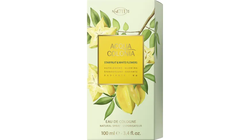 4711 ACQUA COLONIA Star Fruit & White Flower EdC 100 ml