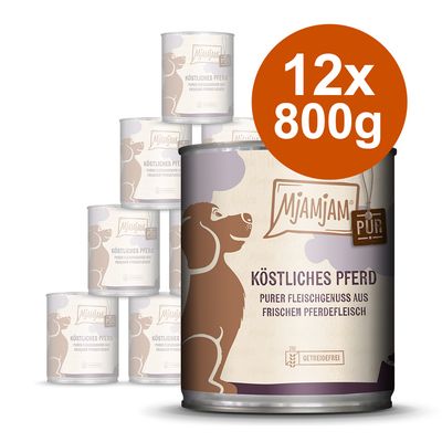 Sparpaket MjAMjAM purer Fleischgenuss 12 x 800 g