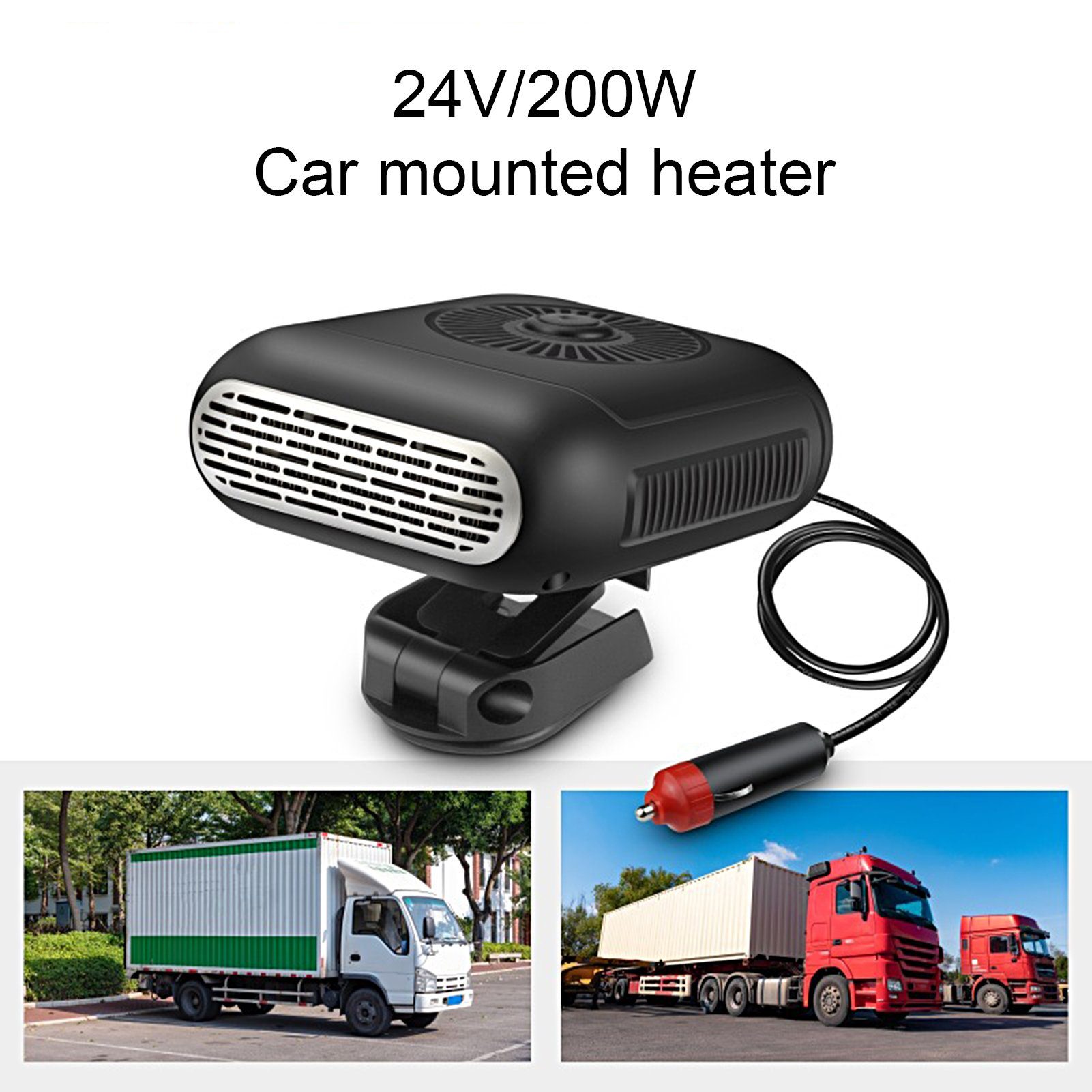 farfi Heizlüfter Autoheizung, elektrischer Trockner, Windschutzscheiben-Demister