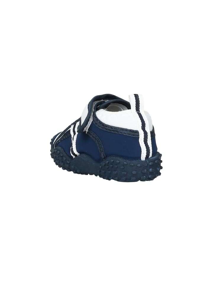 Playshoes Aqua-Schuh maritim in Marine/weiß günstig kaufen 18/19