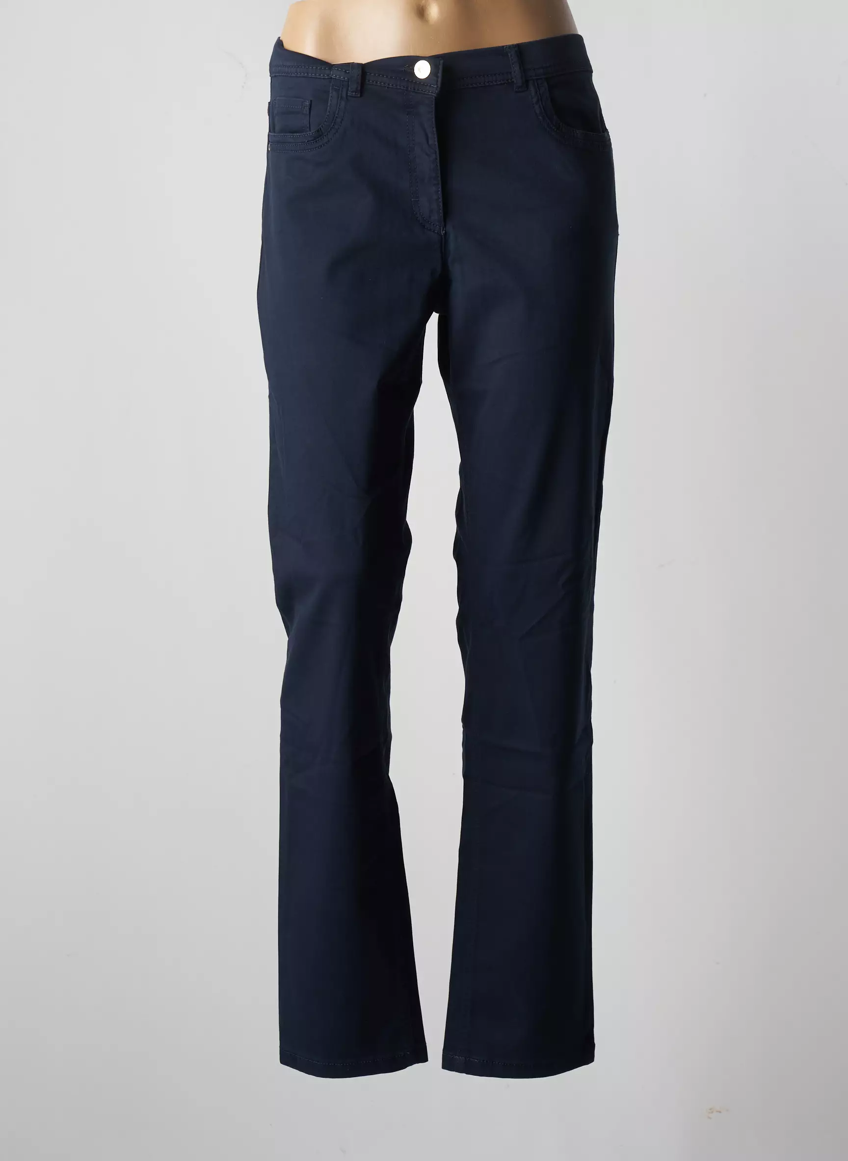Zerres Pantalons Droits Femme couleur bleu