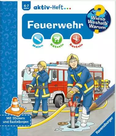 Ravensburger Wieso? Weshalb? Warum? aktiv-Heft: Feuerwehr