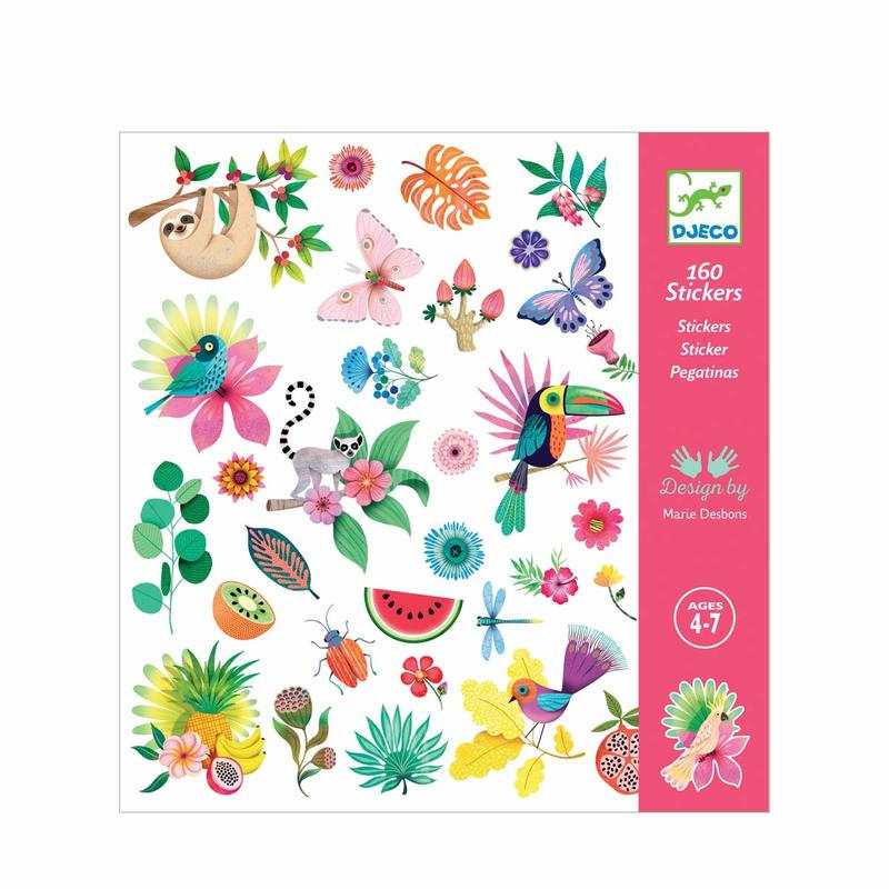 160 stickers Paradise